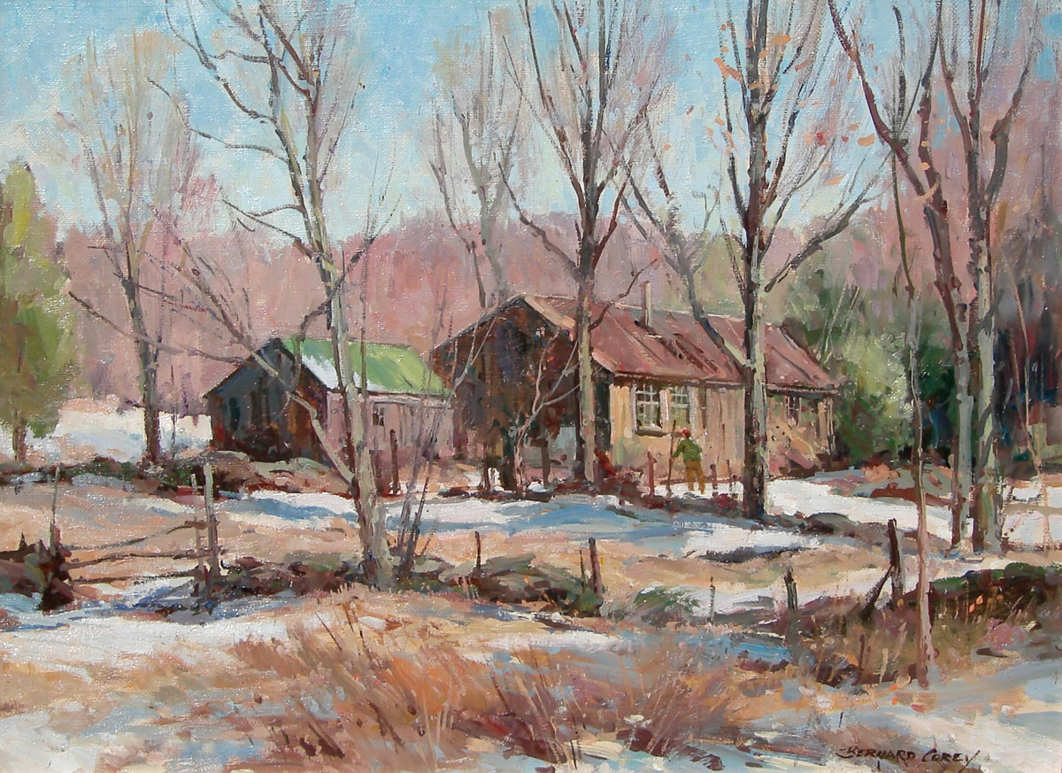 Melting Snow, New England