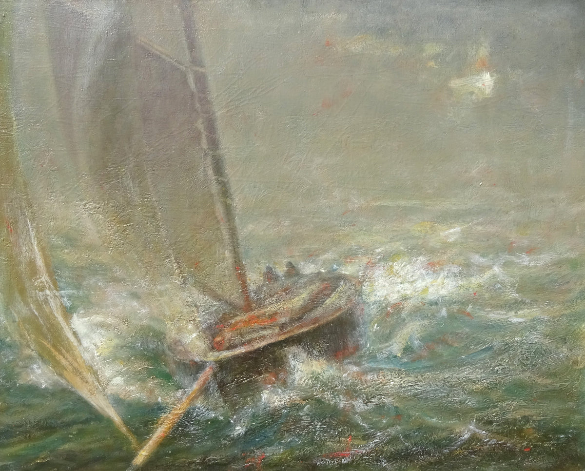 Fishing Boat in a Storm