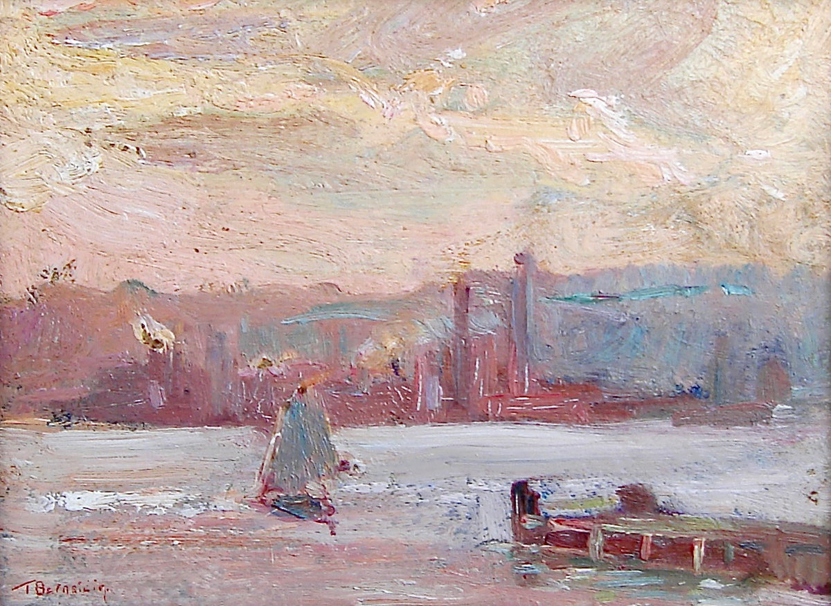 Sailing the Hudson River, Morning, NYC