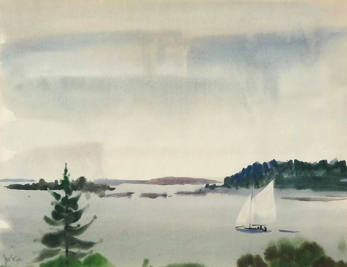 Sailing in Maine