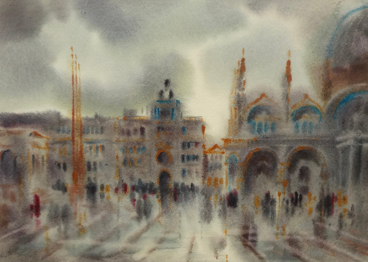St. Marks, Grey Day, Venice