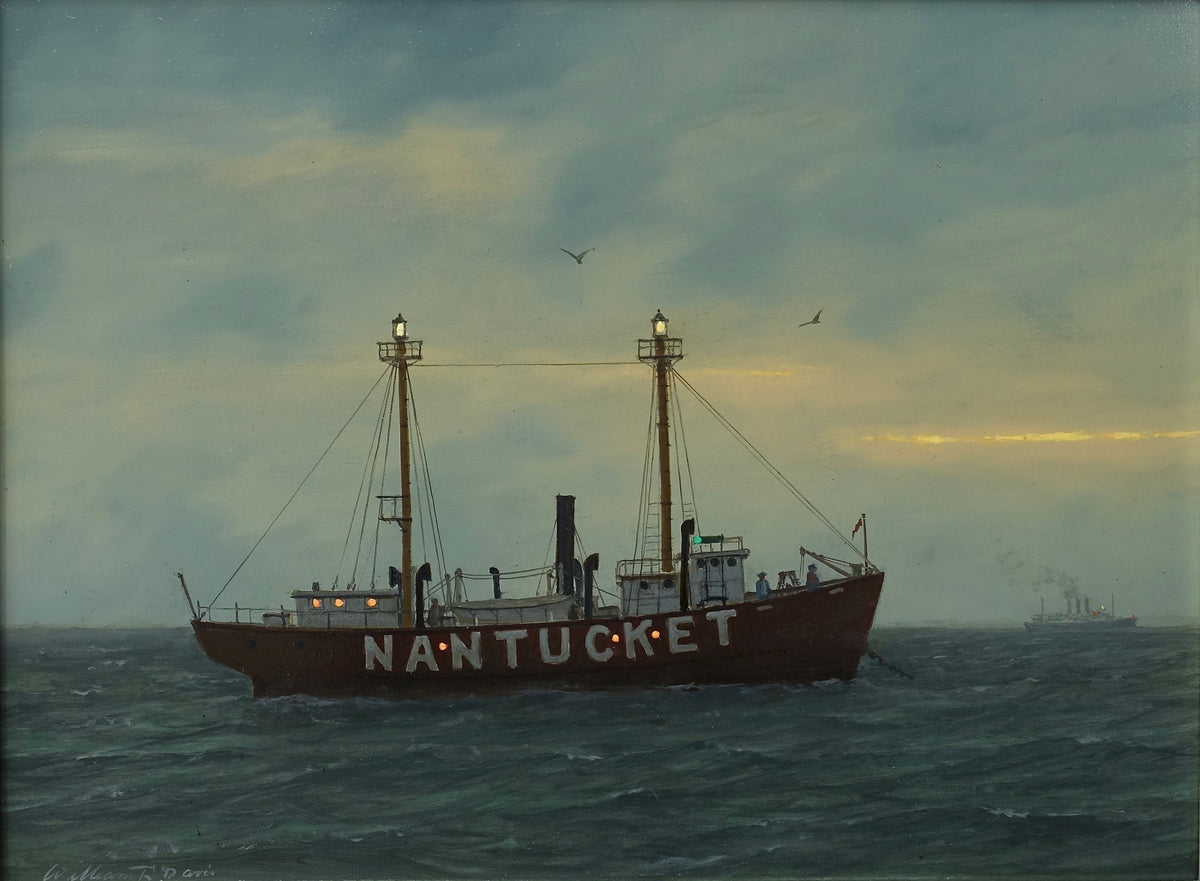 Incoming Fog, Nantucket Lightship