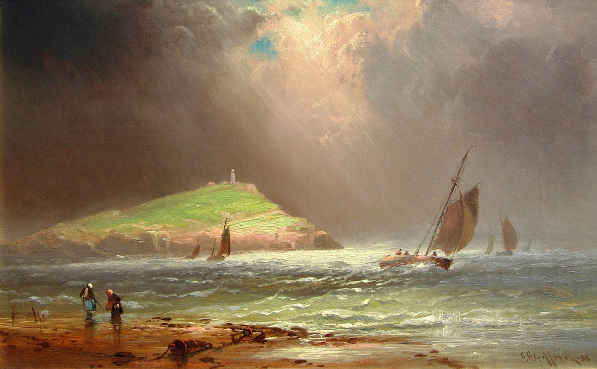 Sailing off the Coast, Gay Head, Martha's Vineyard