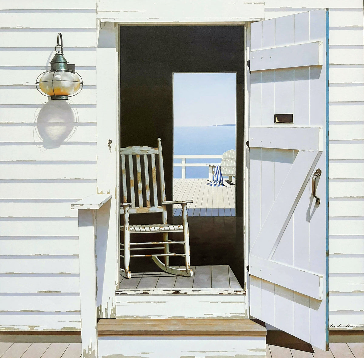 House with Rocking Chair