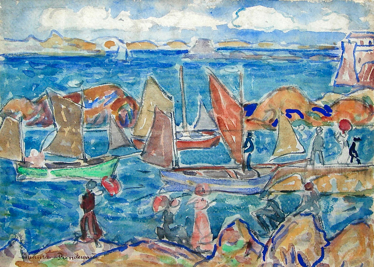 St. Malo Sailboats, France